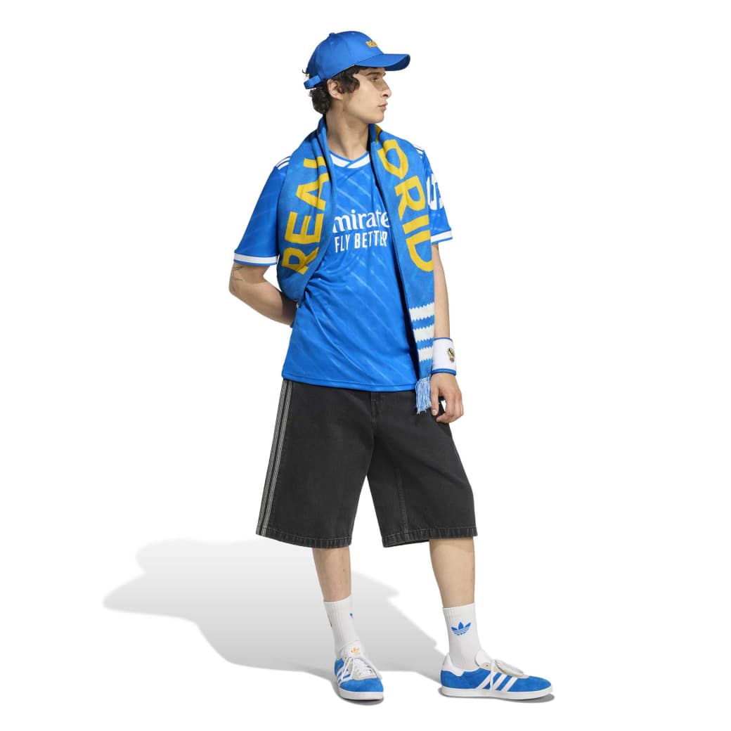 Adidas Camisa JV5845 M REAL MADRID III 25 Blue Bird Poliester -6-